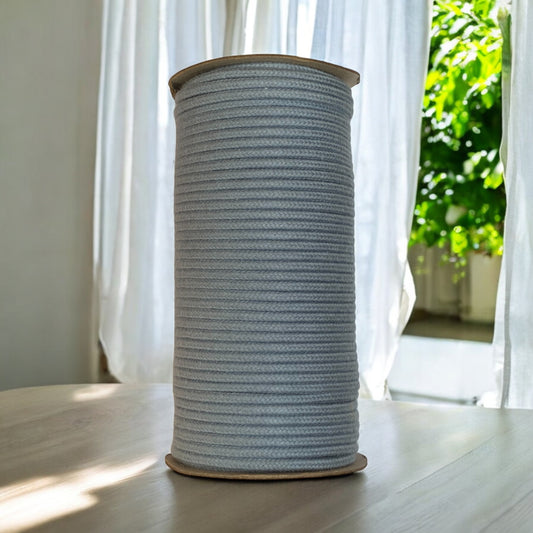 4MM LUXE Premium Braided Cord | SERENITY | 100% Pure Cotton | 55m - Cottonknotsxx