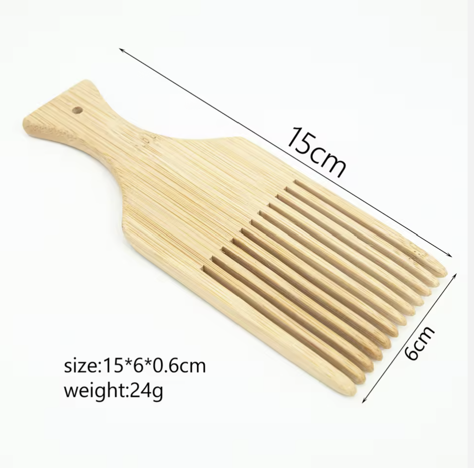Bamboo Macrame Weaving Comb | 15cm x 6cm