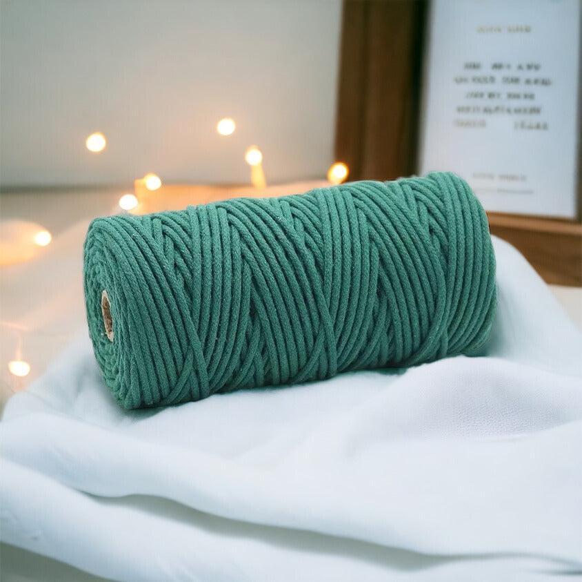 DREAM BUNDLE #12 | 4mm Braided Macrame Cord | 6 ROLLS | 100% Cotton - Cottonknotsxx