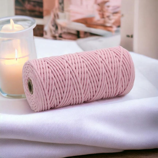 DREAM BUNDLE #13 | 4mm Braided Macrame Cord | 6 ROLLS | 100% Cotton - Cottonknotsxx