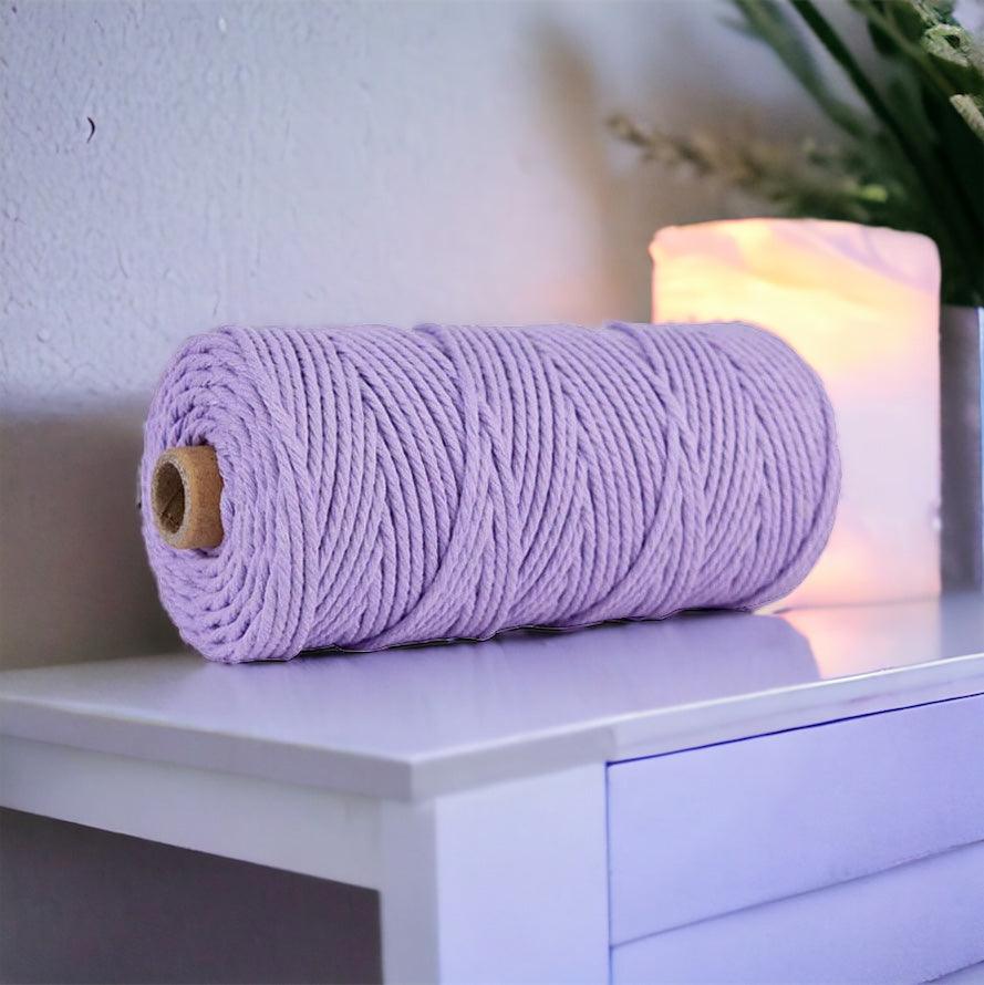 DREAM BUNDLE #17 | 5mm 3Ply Macrame Cord | 4 ROLLS | 100% Cotton - Cottonknotsxx