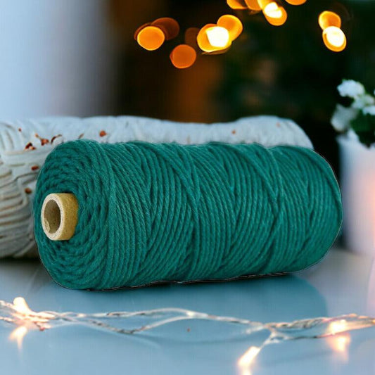 DREAM BUNDLE #19 | 5mm 3Ply Macrame Cord | 4 ROLLS | 100% Cotton - Cottonknotsxx
