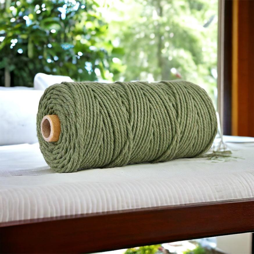 DREAM BUNDLE #2 | 3mm 3ply Macrame Cord | 7 ROLLS | 100% Cotton - Cottonknotsxx