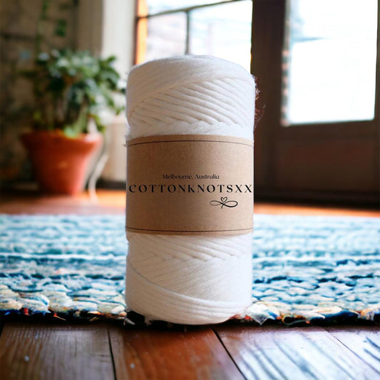 DREAM BUNDLE #32 | 4mm 1ply Luxe Macrame String | 7 ROLLS | 100% Cotton - Cottonknotsxx