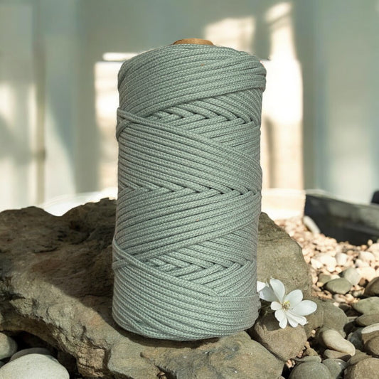 DREAM BUNDLE #34 | 3mm Luxe Braided Macrame Cord | 6 ROLLS | 100% Cotton - Cottonknotsxx