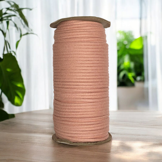 DREAM BUNDLE #35 | 4mm Luxe Braided Macrame Cord | 4 ROLLS | 100% Cotton - Cottonknotsxx