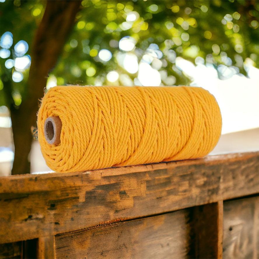 DREAM BUNDLE #7 | 4mm 3ply Macrame Cord | 5 ROLLS | 100% Cotton - Cottonknotsxx
