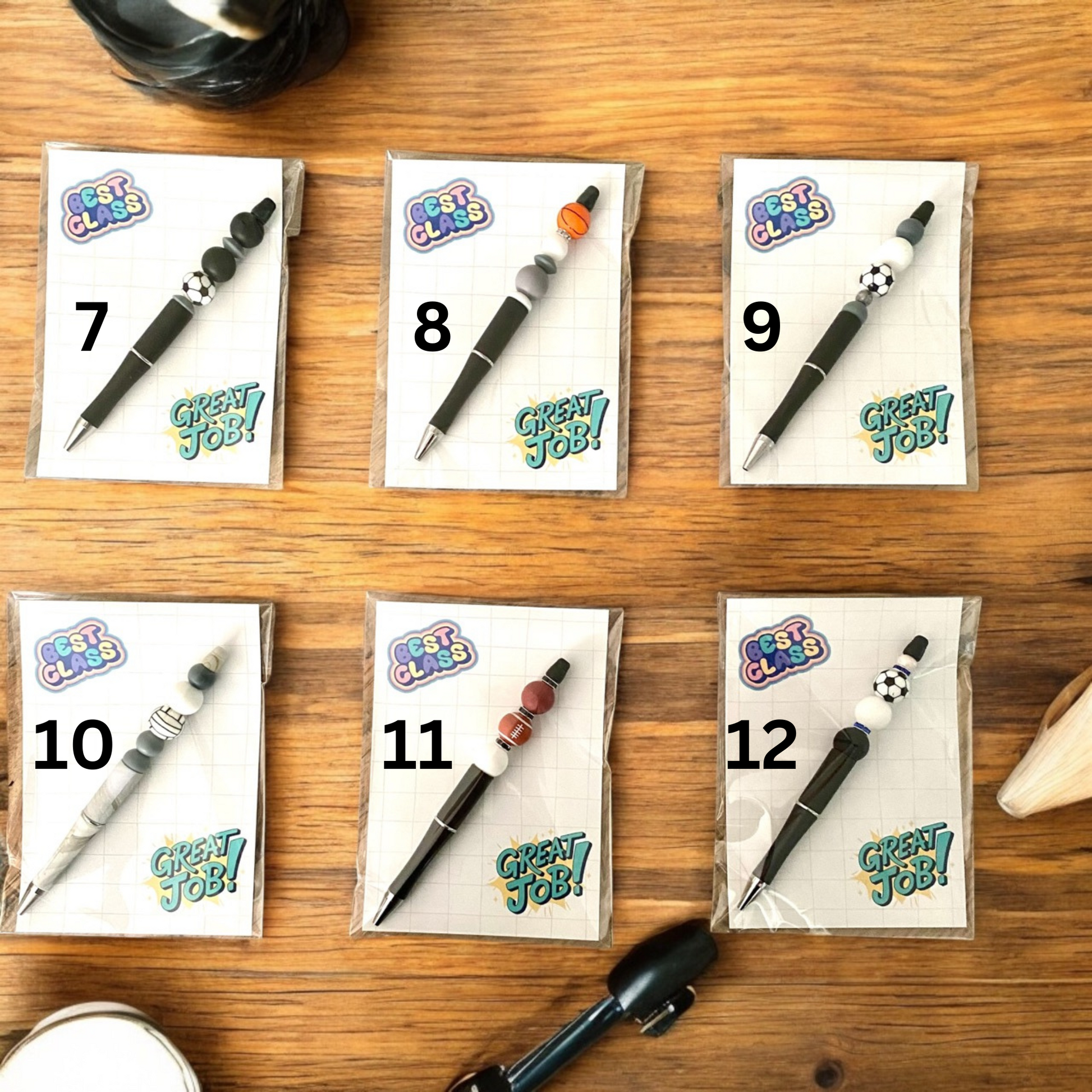 Everyday All-Star β Sports Pen & Best Class Card - Cottonknotsxx