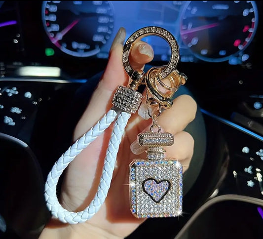 Fabulous & Sparkly โ Rhinestone Keychain for the Glam Girl - Cottonknotsxx