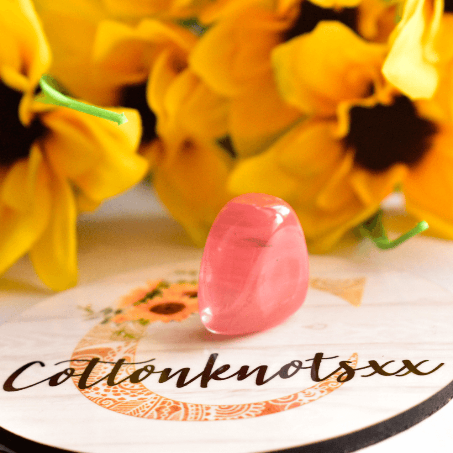 Cherry Quartz Tumbled stones // 5 pieces - Cottonknotsxx