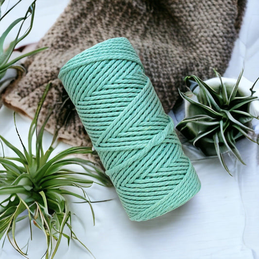 DREAM BUNDLE #19 | 5mm 3Ply Macrame Cord | 4 ROLLS | 100% Cotton - Cottonknotsxx