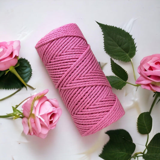 DREAM BUNDLE #20 | 5mm 3Ply Macrame Cord | 4 ROLLS | 100% Cotton - Cottonknotsxx