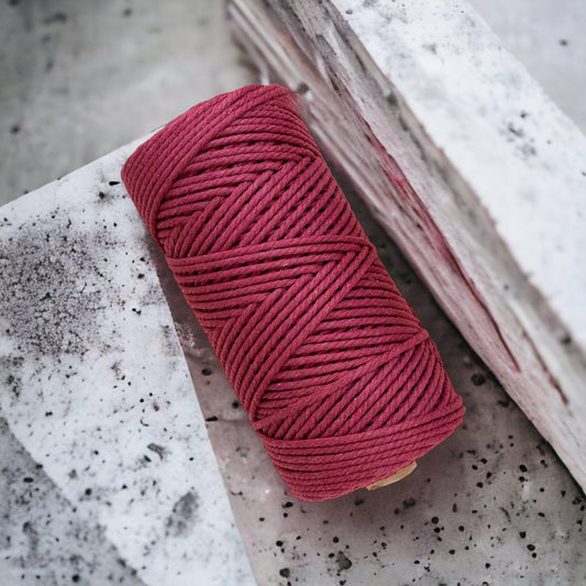 DREAM BUNDLE #20 | 5mm 3Ply Macrame Cord | 4 ROLLS | 100% Cotton - Cottonknotsxx
