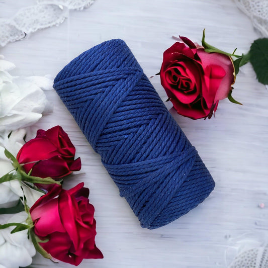 DREAM BUNDLE #9 | 4mm 3ply Macrame Cord | 5 ROLLS | 100% Cotton - Cottonknotsxx