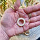 20/40 PACK Wooden Rings 30mm | Smooth unfinished craft rings - Cottonknotsxx