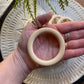 20/40 PACK Wooden Rings 75mm | Suitable for Macrame Plant hangers - Cottonknotsxx