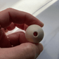 24 Beads | Natural Round Wooden Beads | 25mm | Hole: 6~7mm - Cottonknotsxx