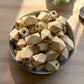 24 Pack | Natural Polygon Wooden Beads | 22x14.5x14mm | Hole 3~4mm - Cottonknotsxx