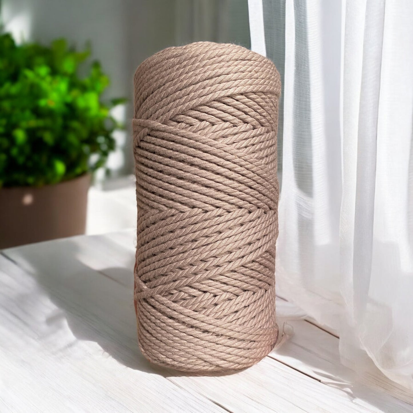 3mm 3ply Luxe Cord | ASH PURPLE | 100% Premium Cotton