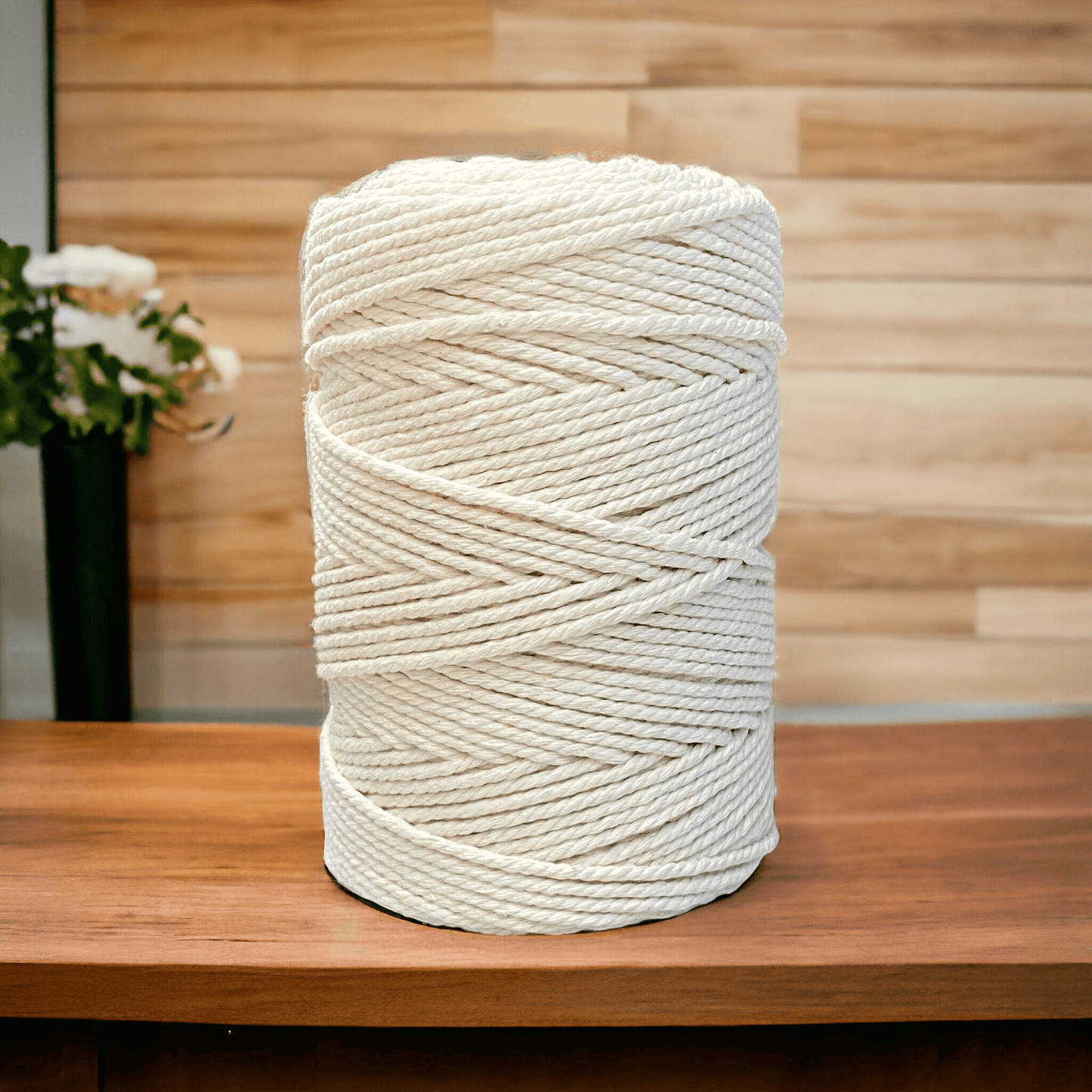 bulk 3mm natural macrame cord 200m roll