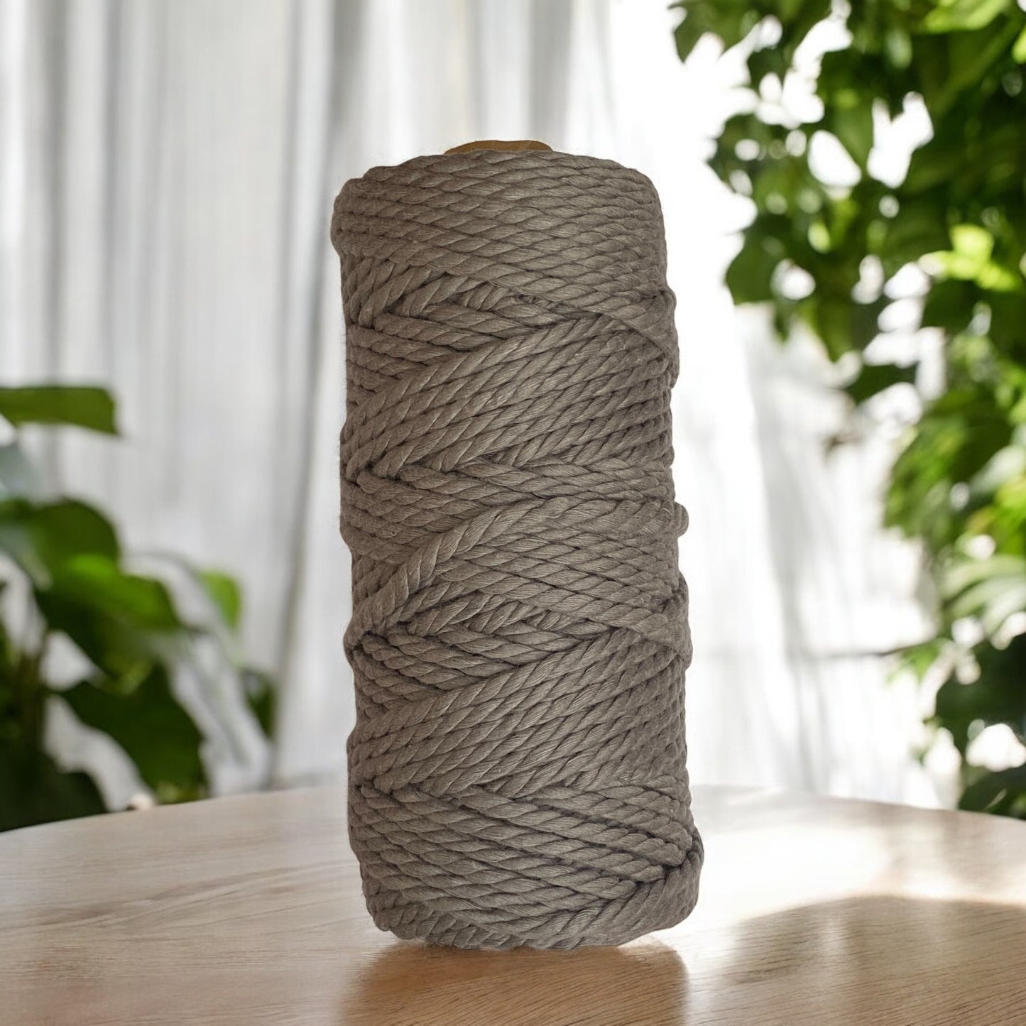 4mm 3ply Luxe Cord | SLATE GREY | 100% Premium Cotton