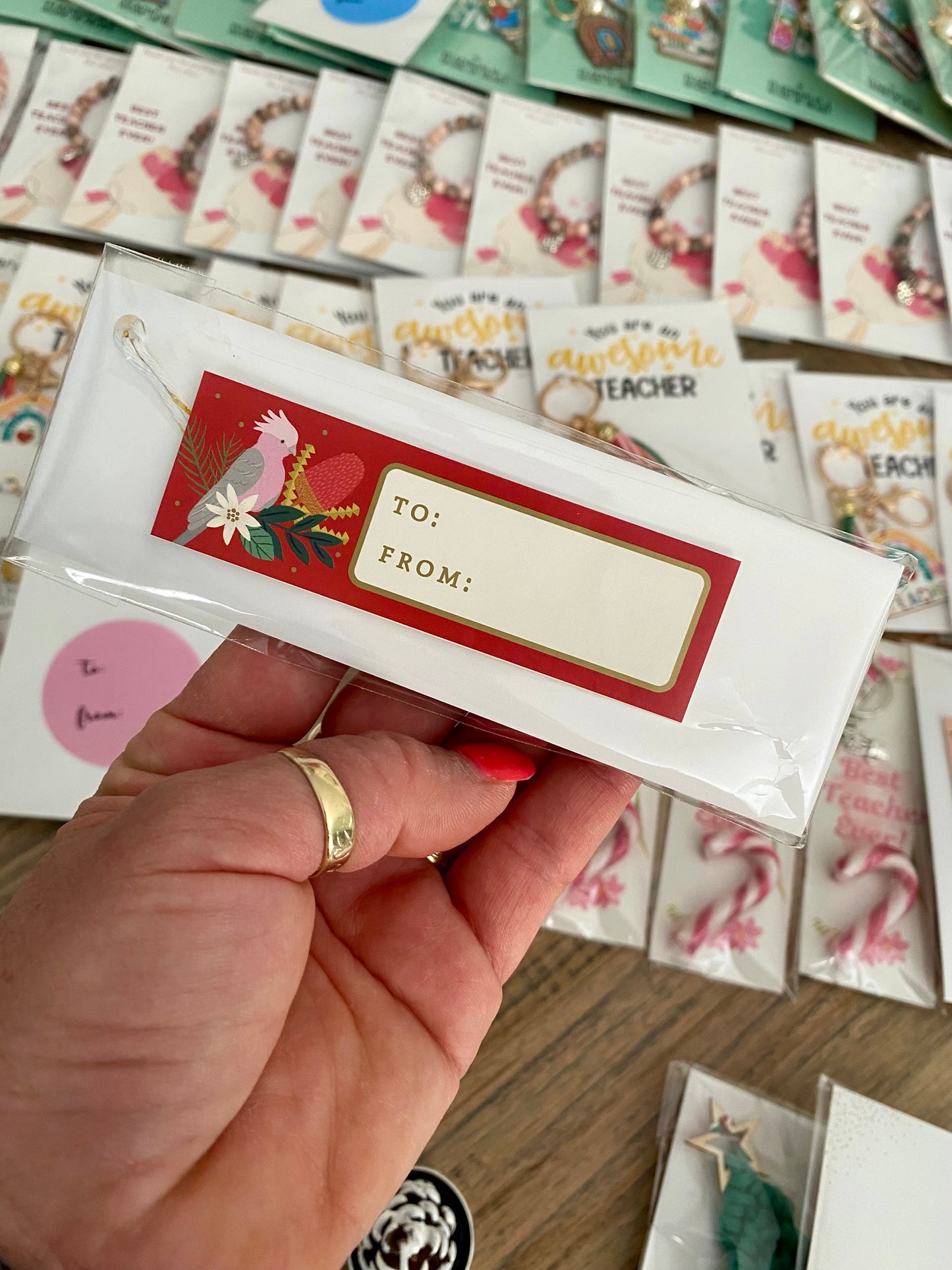 TEACHER | Best Teacher Ever - Bookmark & Keyring Set