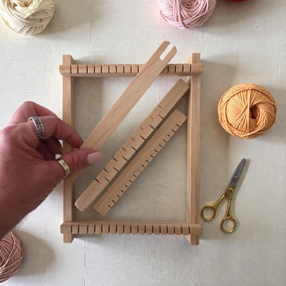 Mini Weaving Loom Kit | 22cm x 16cm | No Assembly Required