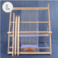 Large Weaving Loom Kit with Stand | 60cm x 47cm | Bonus Bamboo Comb