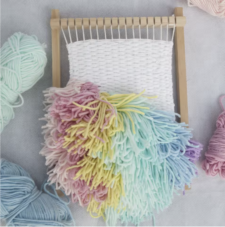 Mini Weaving Loom Kit | 22cm x 16cm | No Assembly Required