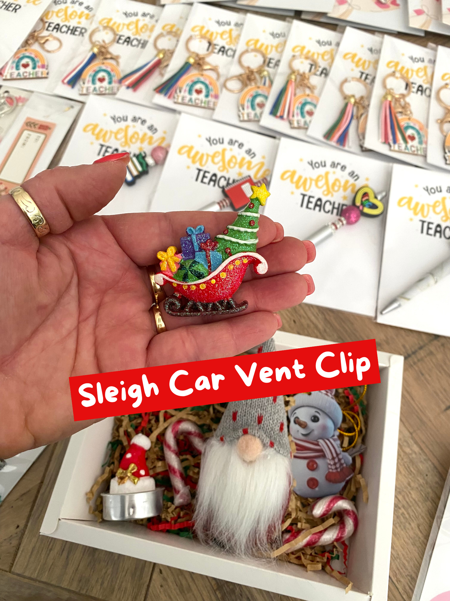 Jolly & Bright – Christmas Festivity Pack of Ornaments 🎄6 Items Included