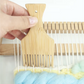 Bamboo Macrame Weaving Comb | 15cm x 6cm