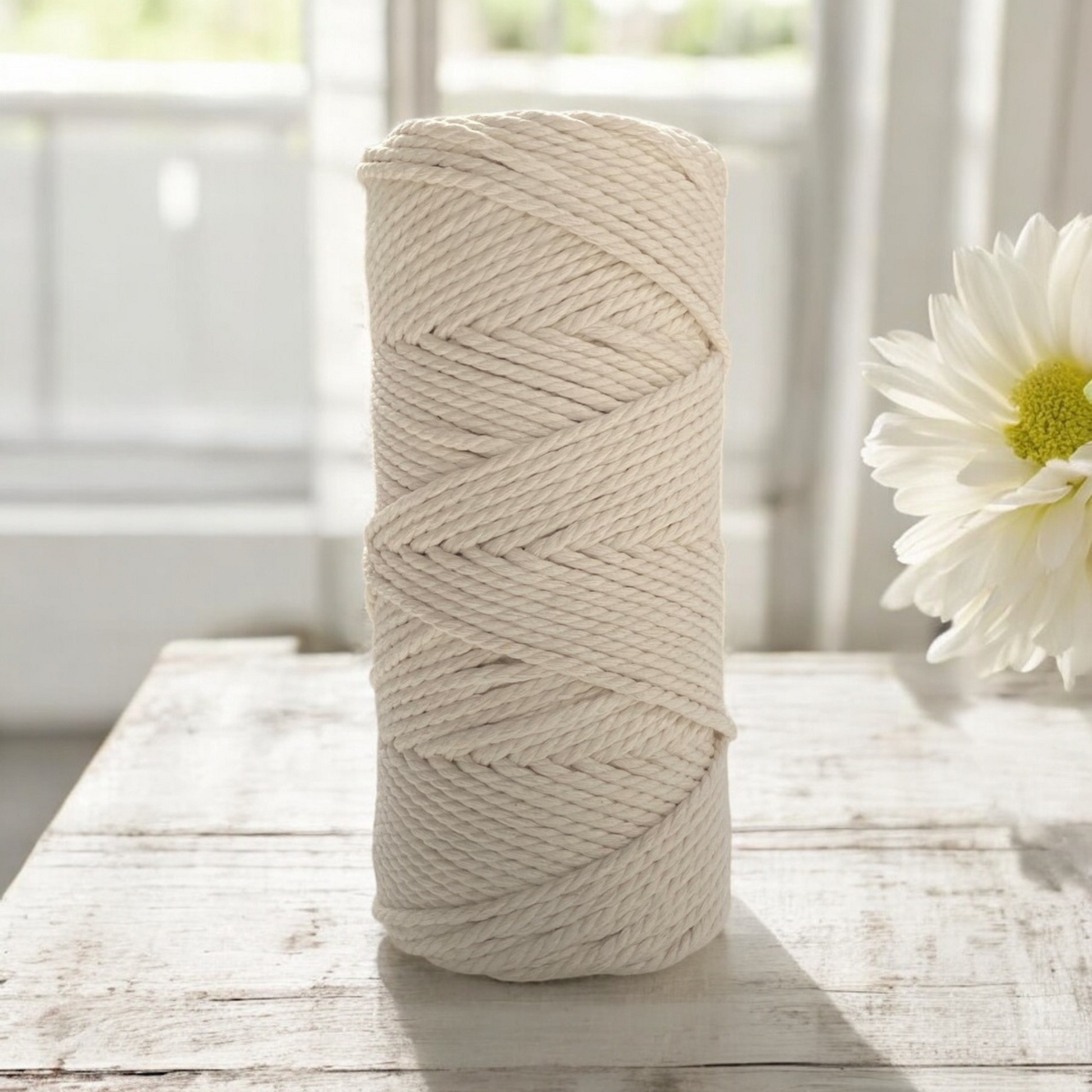 DREAM BUNDLE #1 | 3mm 3ply Macrame Cord | 7 ROLLS | 100m each | 100% Cotton - Cottonknotsxx