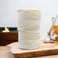 DREAM BUNDLE #15 | 4mm Macrame Cord & String | 4 ROLLS | 100% Cotton - Cottonknotsxx