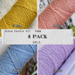 DREAM BUNDLE #17 | 5mm 3Ply Macrame Cord | 4 ROLLS | 100% Cotton - Cottonknotsxx