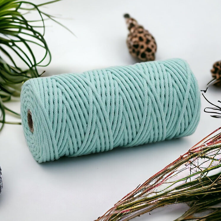 DREAM BUNDLE #4 | 3mm BRAIDED Macrame Cord | 8 ROLLS | 100m each | 100% Cotton - Cottonknotsxx