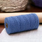 DREAM BUNDLE #5 | 3mm BRAIDED Macrame Cord | 8 ROLLS | 100m each | 100% Cotton - Cottonknotsxx