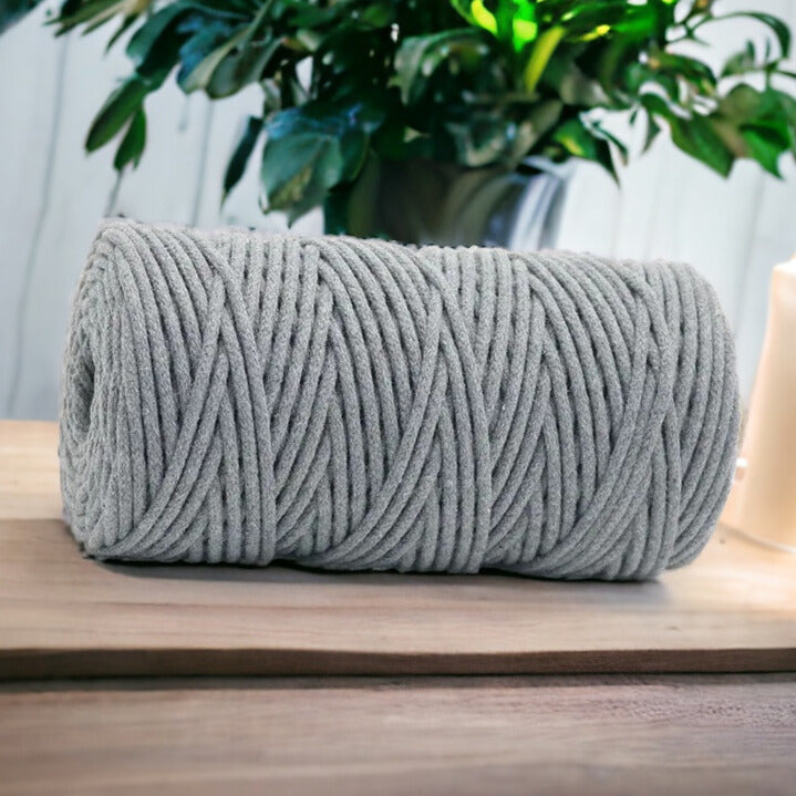 DREAM BUNDLE #5 | 3mm BRAIDED Macrame Cord | 8 ROLLS | 100m each | 100% Cotton - Cottonknotsxx