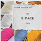 DREAM BUNDLE #7 | 4mm 3ply Macrame Cord | 5 ROLLS | 100% Cotton - Cottonknotsxx