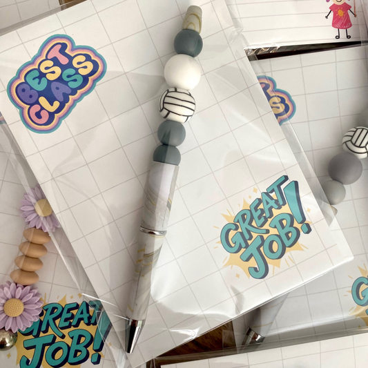 Everyday All-Star – Sports Pen & Best Class Card - Cottonknotsxx