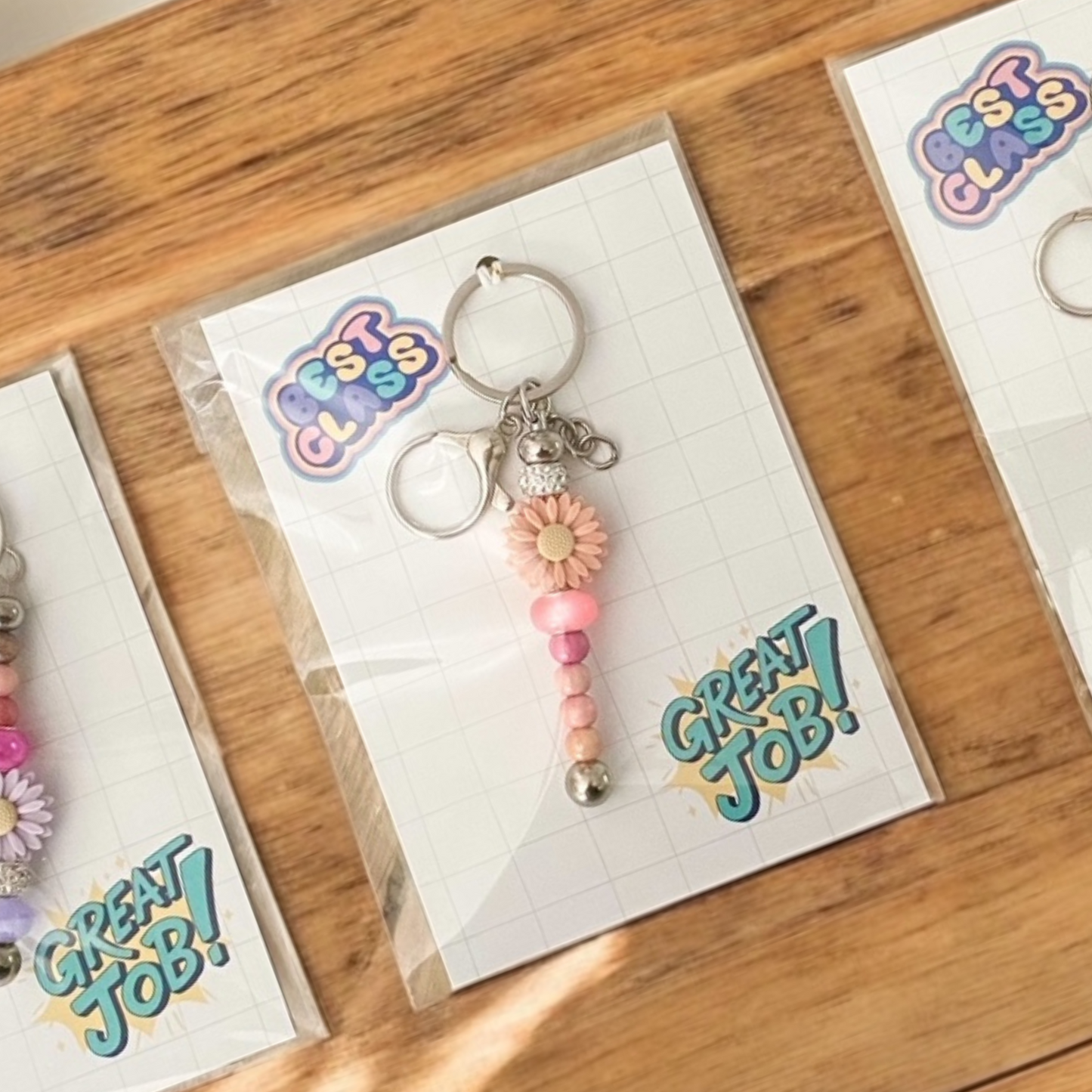 STUDENT | Student Gifts | Best Class Card with Keyring