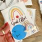 “Great Effort” Rainbow Gift Card - Cottonknotsxx