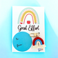 “Great Effort” Rainbow Gift Card - Cottonknotsxx