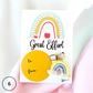 “Great Effort” Rainbow Gift Card - Cottonknotsxx
