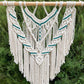 Handmade Macrame Wall Hanging // Jade // 60cm x 70cm // Free Delivery Australia Wide - Cottonknotsxx