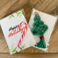 Happy Holidays – Macrame Tree Ornament Gift Set - Cottonknotsxx