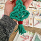 Happy Holidays – Macrame Tree Ornament Gift Set - Cottonknotsxx