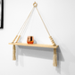 Macrame Handmade Hanging Shelf // 79cm x 60cm // Free Delivery Australia Wide - Cottonknotsxx