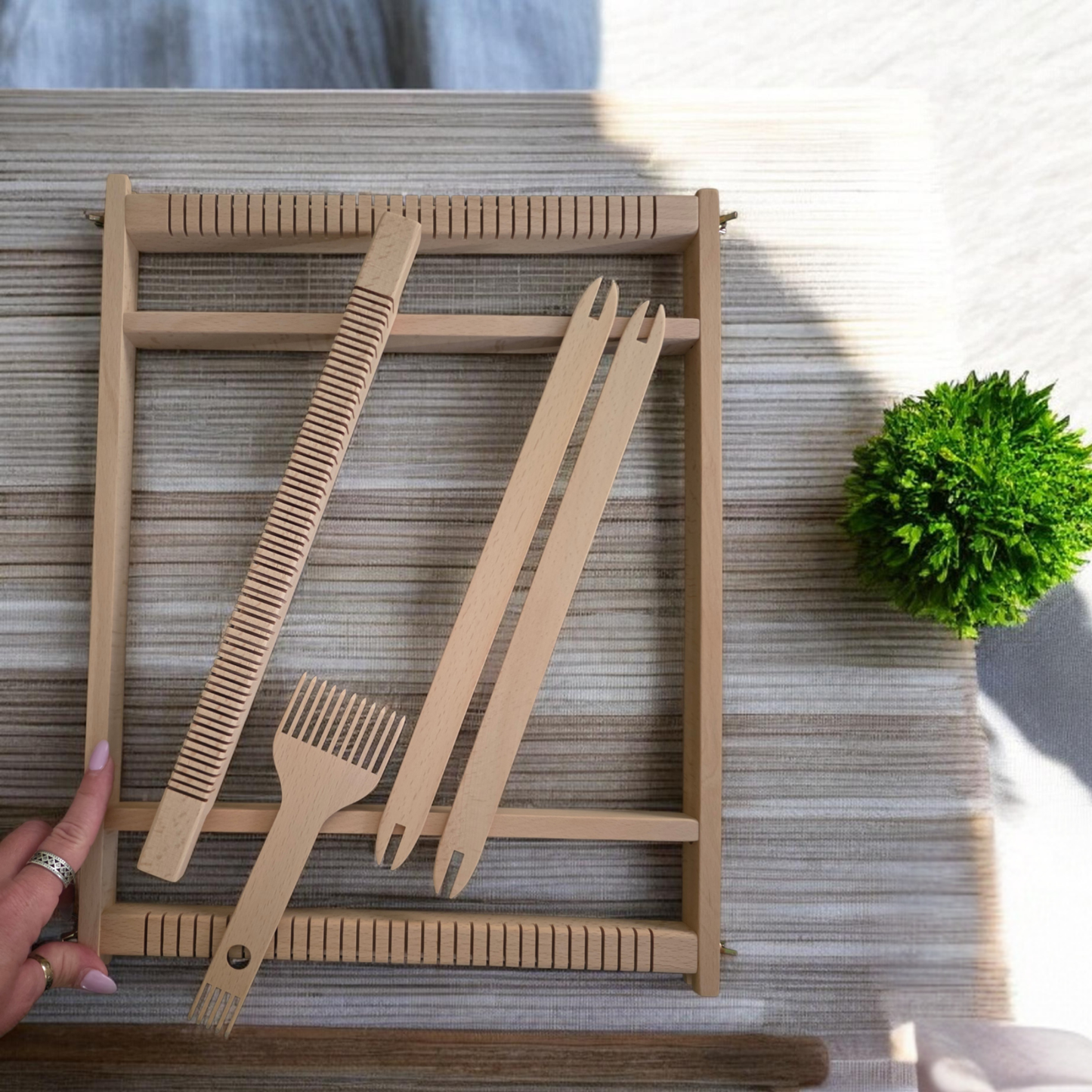 Medium Weaving Loom Kit | 45cm x 35cm | Includes Tools