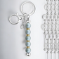 Pack of 10 Blank Keychain Bars | Alloy Silver - Cottonknotsxx