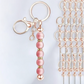 Pack of 10 Keychain Blank Bars | Rose Gold - Cottonknotsxx